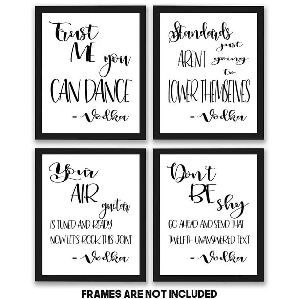 I Am Overworked and Under Intoxicated Print Large Fun Drinking Humor Bar Wall Decoration Sign 6 Pack 12x18 